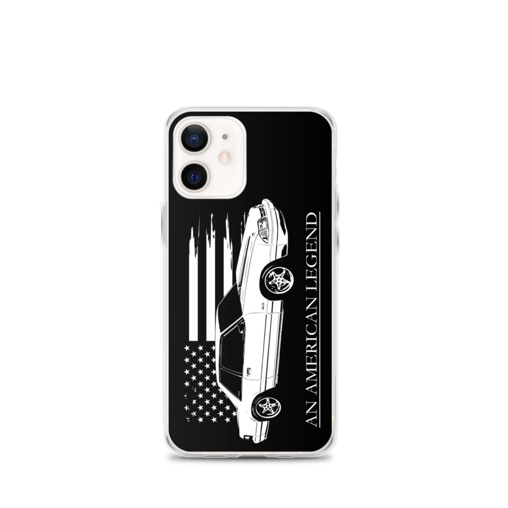 Notchback Mustang Protective Phone Case - Fits iPhone-In-iPhone 12 mini-From Aggressive Thread