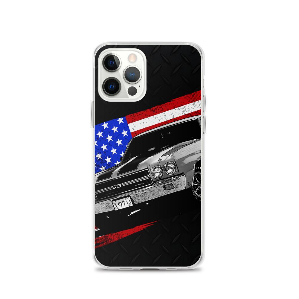 1970 Chevelle Phone Case - Fits iPhone-In-iPhone 12 Pro-From Aggressive Thread