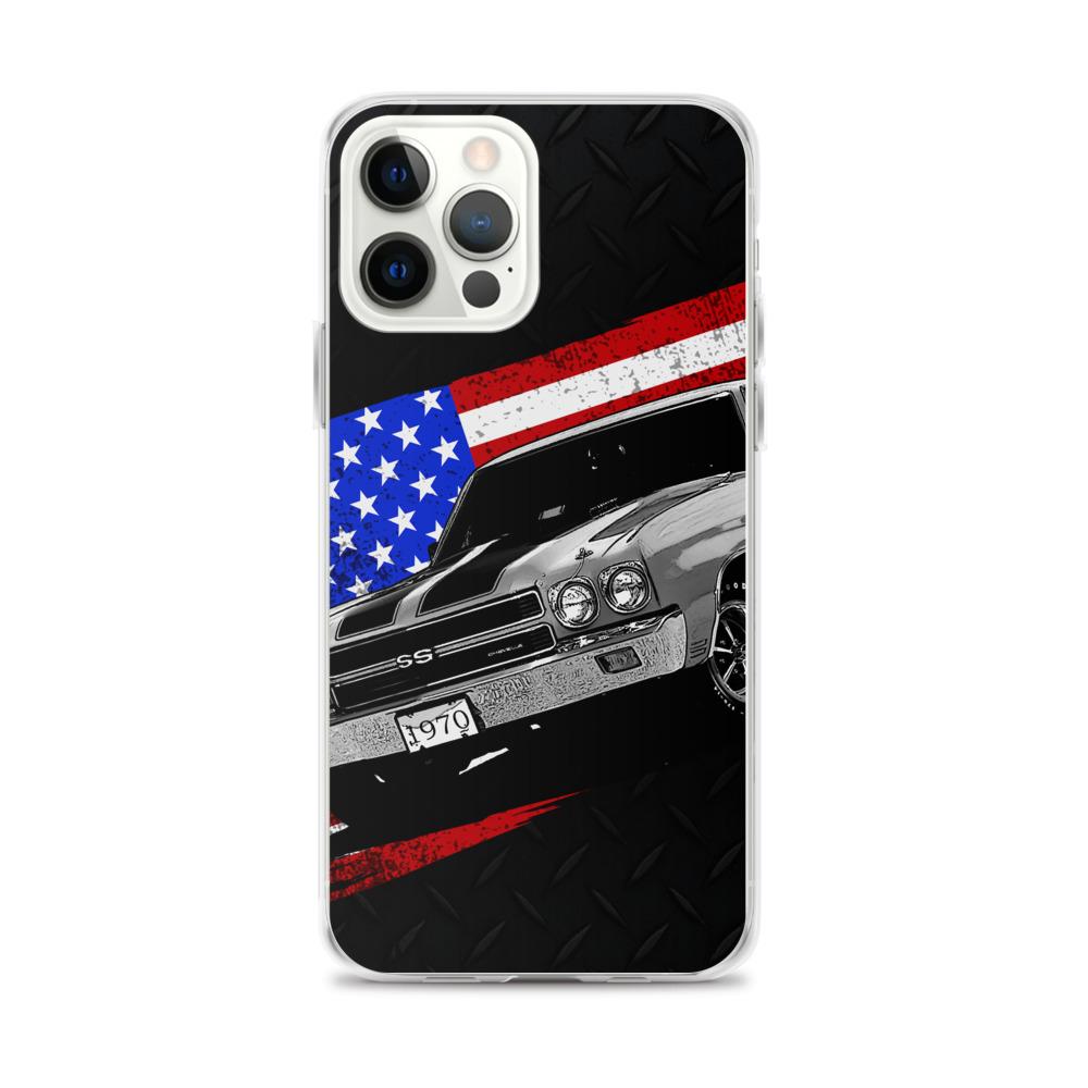 1970 Chevelle Phone Case - Fits iPhone-In-iPhone 12 Pro Max-From Aggressive Thread