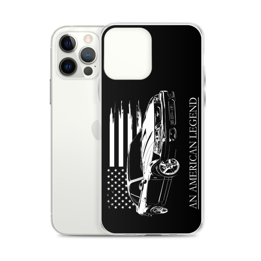 Mustang Cobra American Flag Protective Phone Case - Fits iPhone-In-iPhone 11-From Aggressive Thread