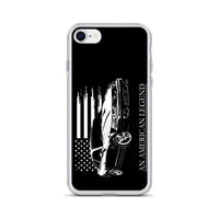 Thumbnail for Mustang Cobra American Flag Protective Phone Case - Fits iPhone-In-iPhone 7/8-From Aggressive Thread