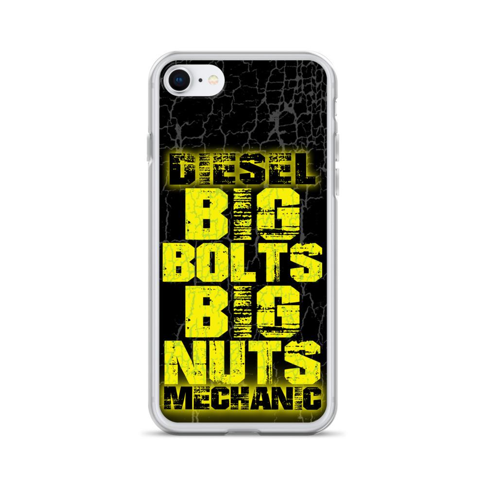 Mechanic - Big Bolts Big Nuts-Phone Case - Fits iPhone-In-iPhone SE-From Aggressive Thread