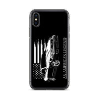 Thumbnail for Mustang Cobra American Flag Protective Phone Case - Fits iPhone-In-iPhone X/XS-From Aggressive Thread