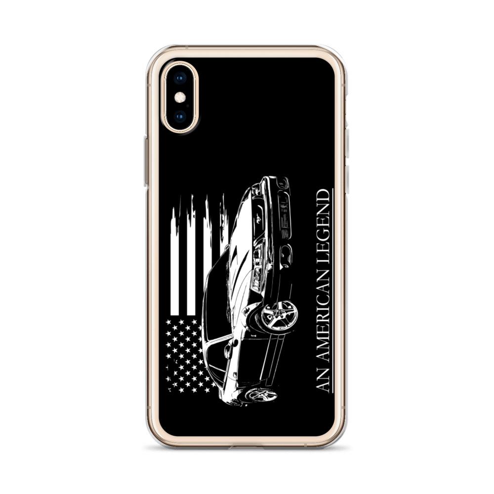 Mustang Cobra American Flag Protective Phone Case - Fits iPhone-In-iPhone 11-From Aggressive Thread