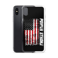 Thumbnail for Powerstroke Power Stroke American Flag Protective Phone Case - Fits iPhone
