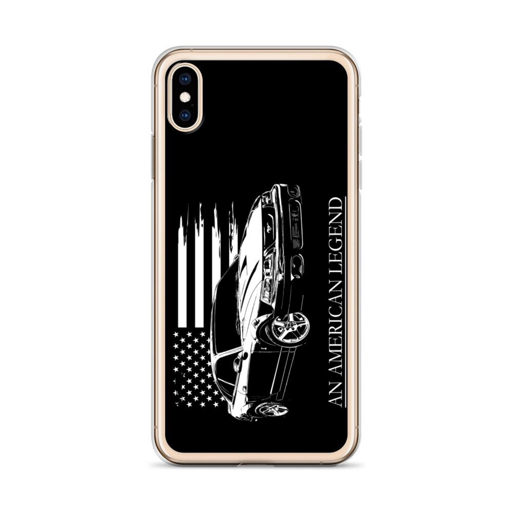 Mustang Cobra American Flag Protective Phone Case - Fits iPhone-In-iPhone 11-From Aggressive Thread