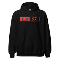 Thumbnail for LS 5.7 LS1 Engine Hoodie Sweatshirt - black