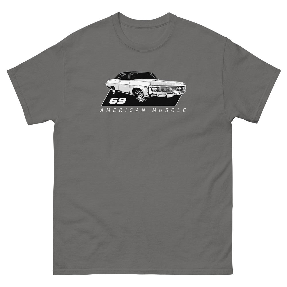 1969 Impala T-Shirt in charcoal