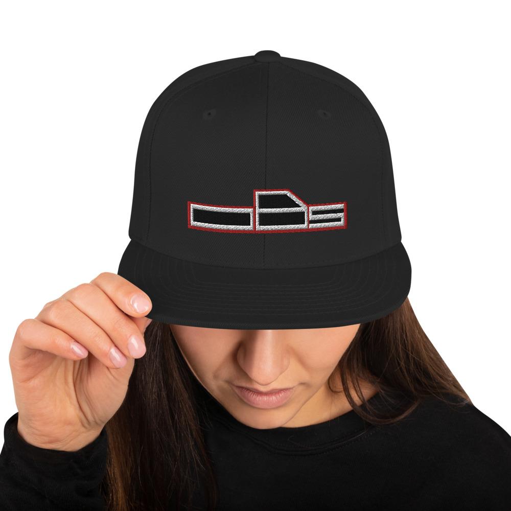 OBS Hat Snapback Hat-In-Black-From Aggressive Thread