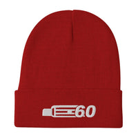 Thumbnail for 6.0 Powerstroke Diesel Winter beanie hat in red