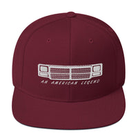 Thumbnail for First Gen Snapback Hat-In-Maroon-From Aggressive Thread