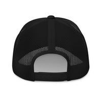 Thumbnail for Squarebody Square Body Round Eye Hat Trucker Cap in black back view