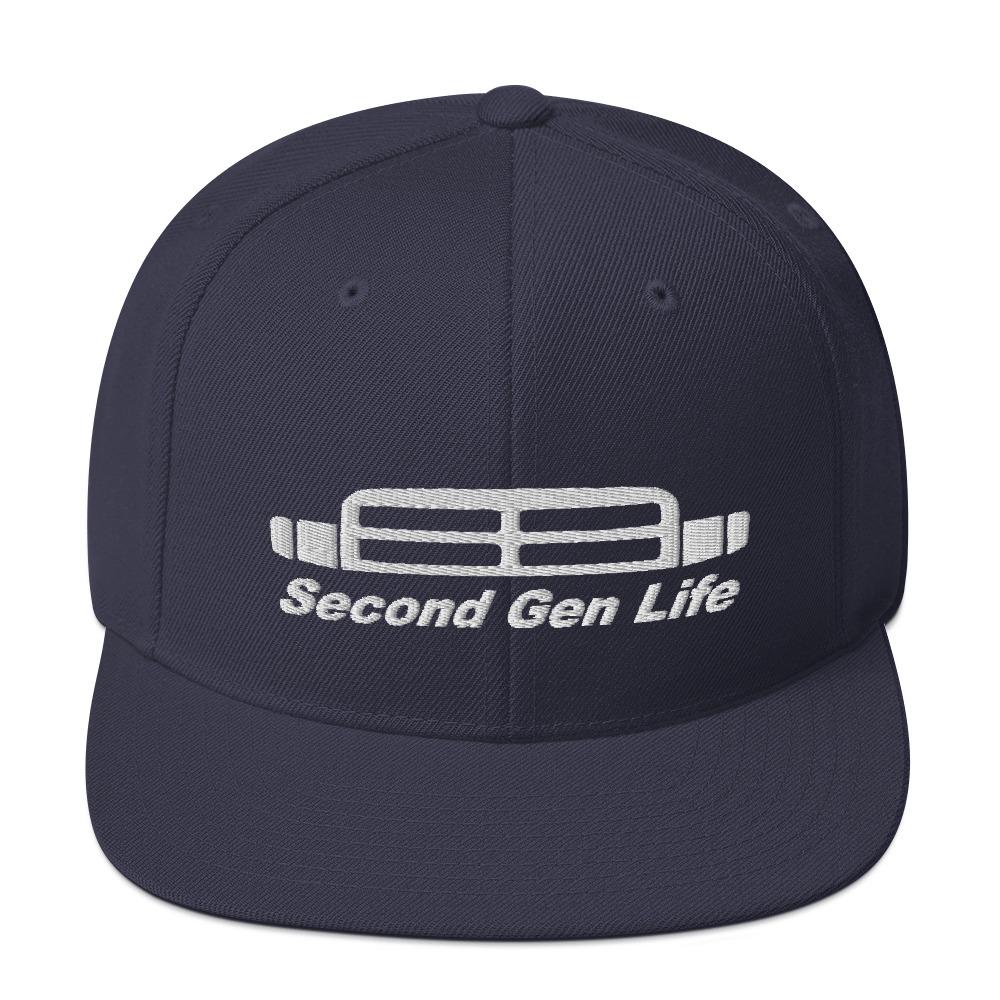 Second Gen Hat Snapback Hat-In-Navy-From Aggressive Thread