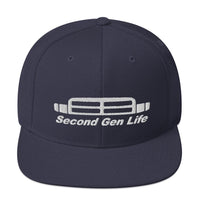 Thumbnail for Second Gen Hat Snapback Hat-In-Navy-From Aggressive Thread