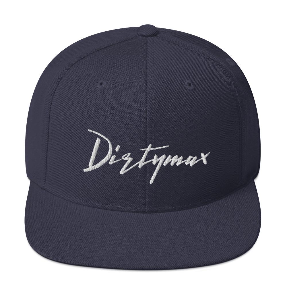 Dirtymax Duramax Snapback Hat-In-Navy-From Aggressive Thread