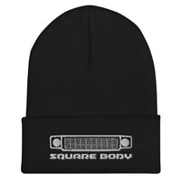 Thumbnail for 70s Squarebody truck winter hat in black