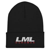 Thumbnail for LML Duramax Winter Hat Cuffed Beanie-In-Black-From Aggressive Thread
