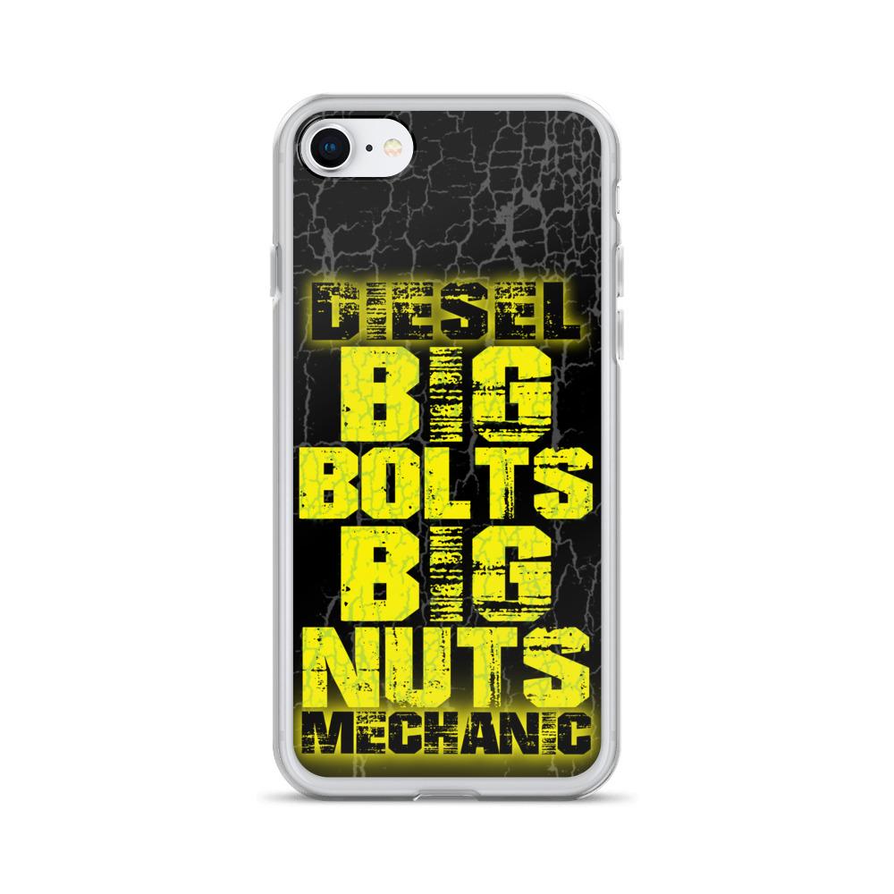 Mechanic - Big Bolts Big Nuts-Phone Case - Fits iPhone-In-iPhone 7/8-From Aggressive Thread