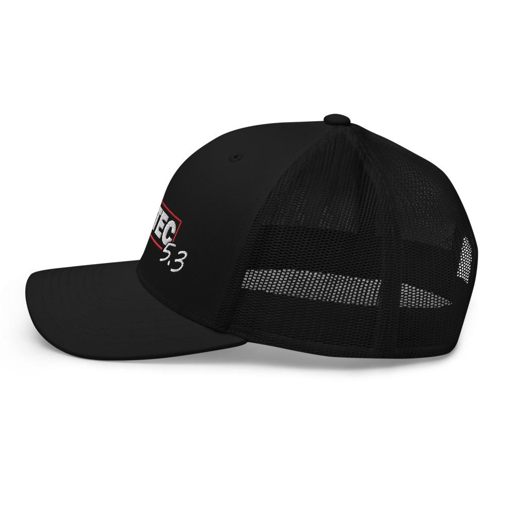 Vortec LS 5.3 V8 Hat Trucker Cap in black left
