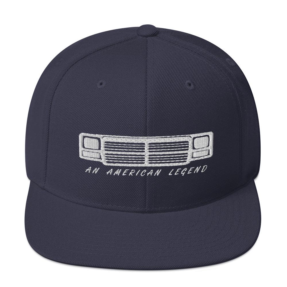 First Gen Snapback Hat-In-Navy-From Aggressive Thread