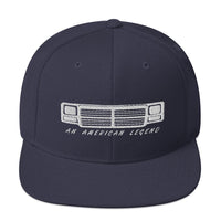Thumbnail for First Gen Snapback Hat-In-Navy-From Aggressive Thread