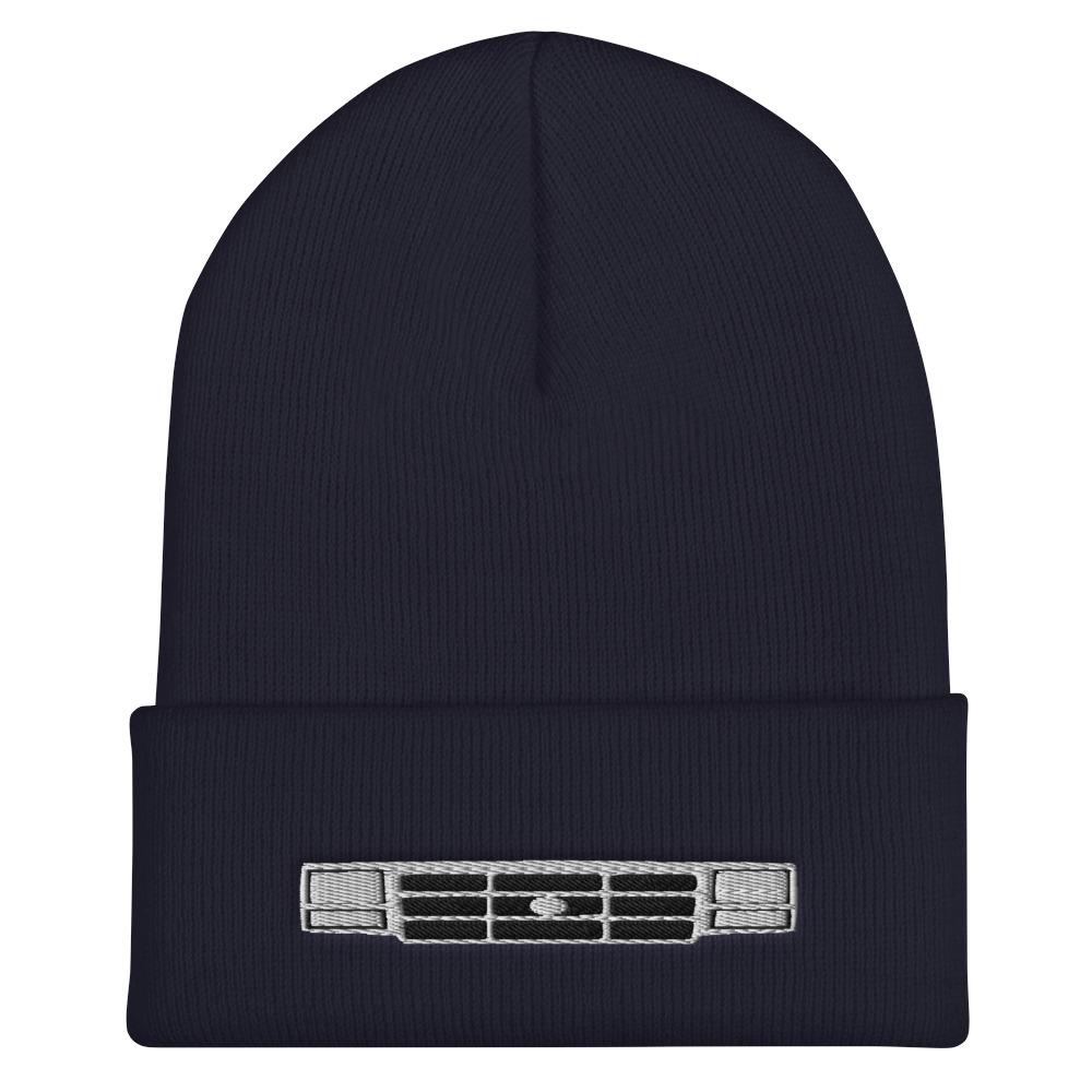 OBS Hat Winter Cuffed Beanie-In-Navy-From Aggressive Thread