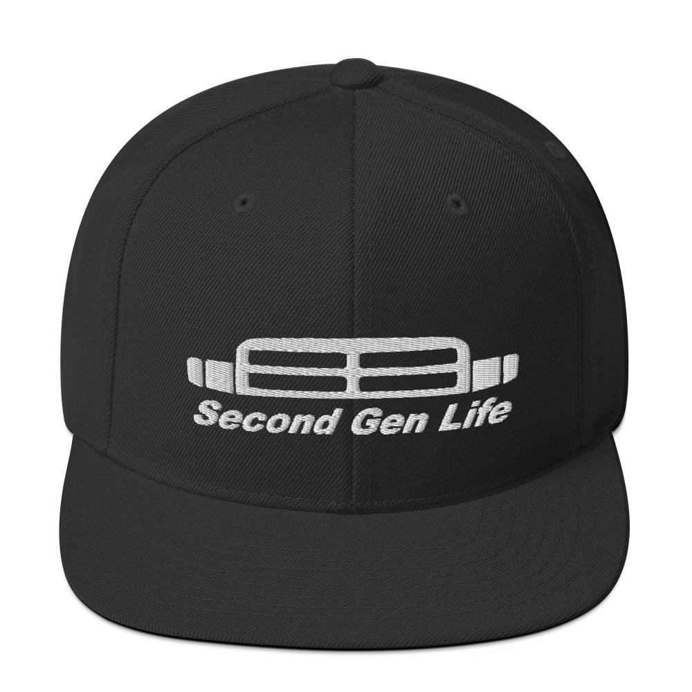 Second Gen Hat Snapback Hat-In-Black-From Aggressive Thread