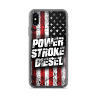 Thumbnail for Power Stroke Diesel American Flag iPhone Case