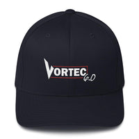 Thumbnail for Vortec 6.0 GM Truck V8 Flexfit Hat in navy