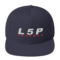 Thumbnail for L5P Duramax Snapback Hat-In-Navy-From Aggressive Thread