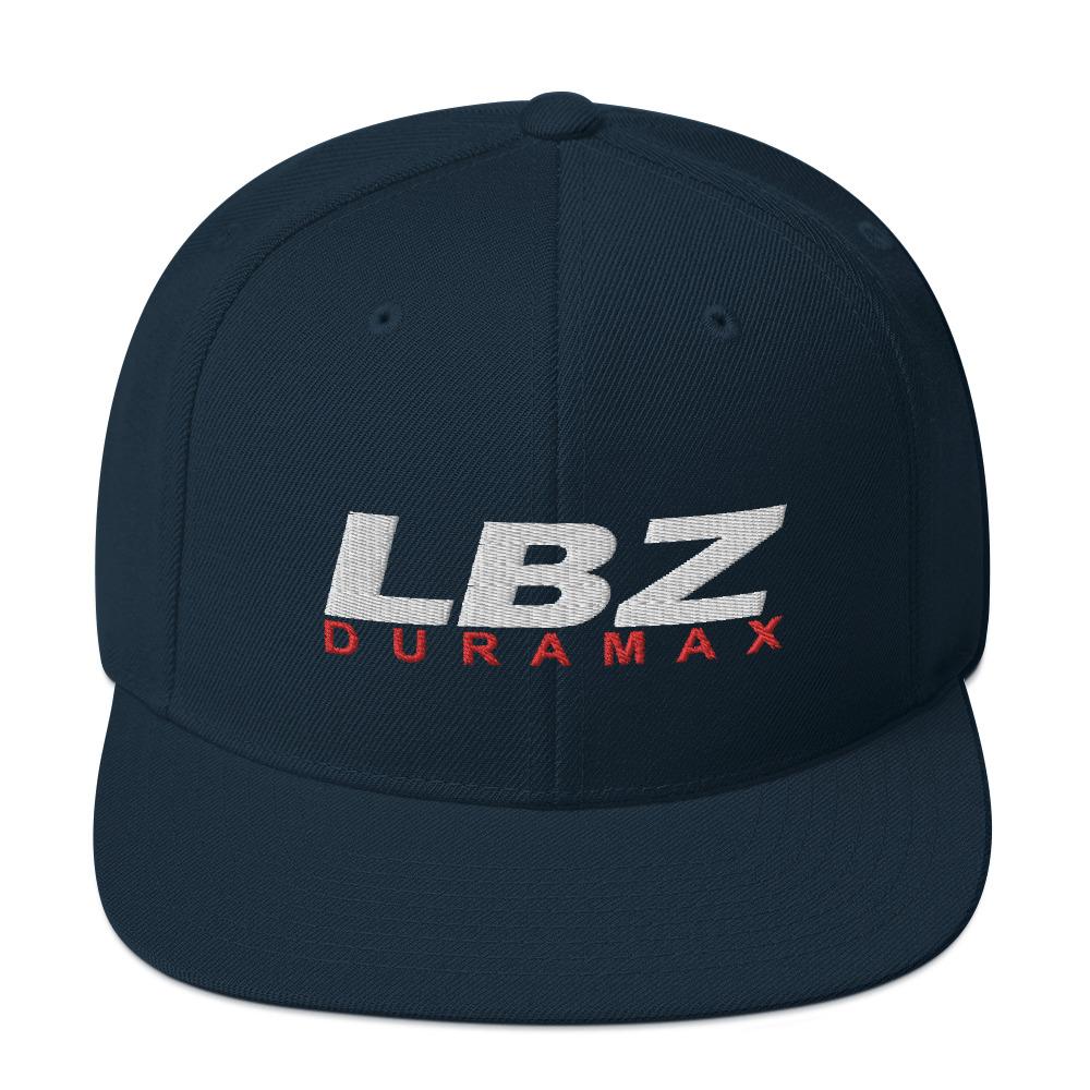 LBZ Duramax Snapback Hat-In-Dark Navy-From Aggressive Thread