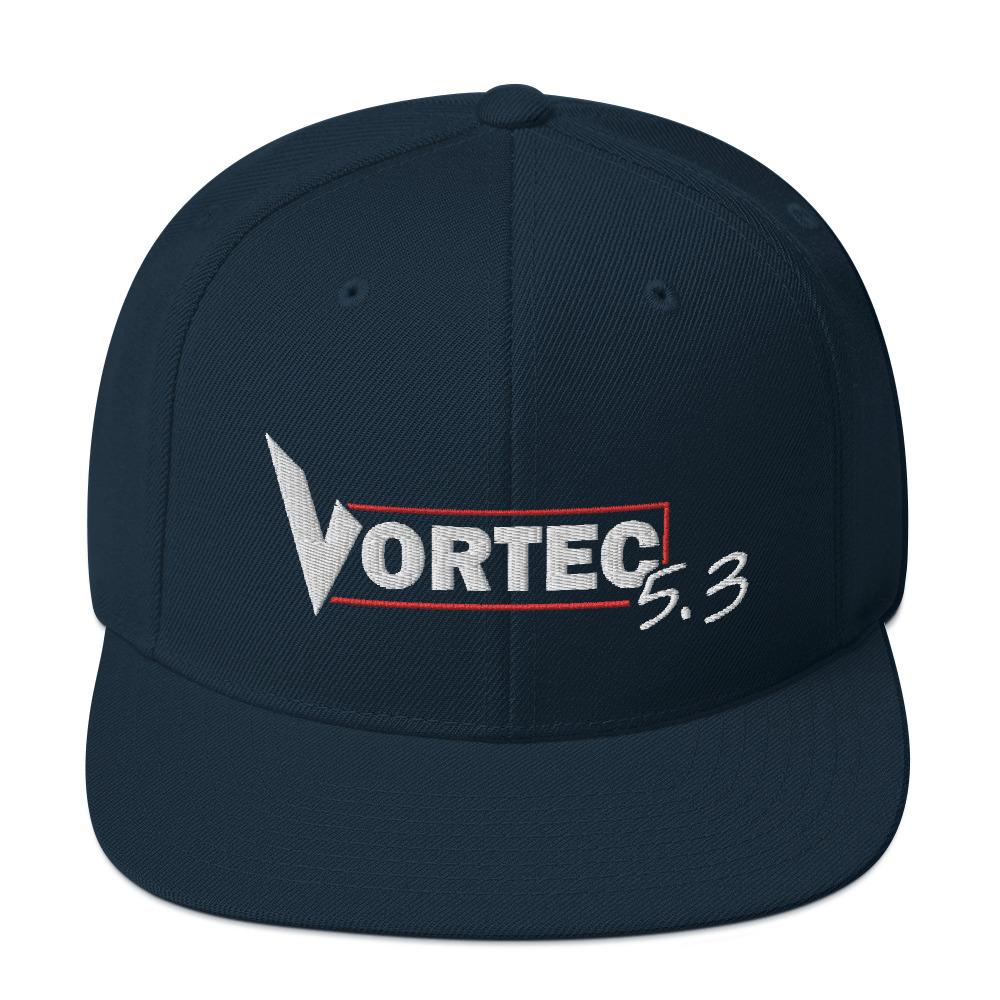 Vortec / LS 5.3 Snapback Hat-In-Dark Navy-From Aggressive Thread