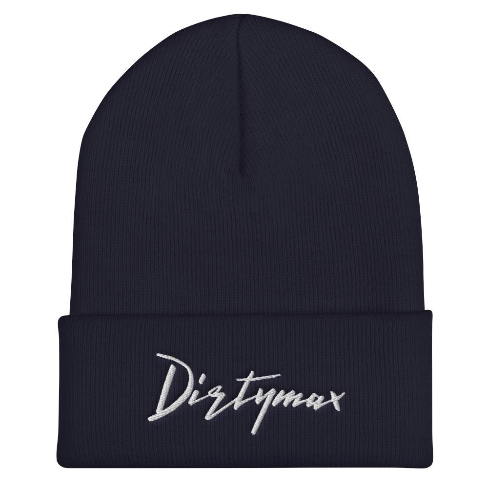 Dirtymax Duramax Winter Hat Cuffed Beanie-In-Navy-From Aggressive Thread