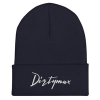 Thumbnail for Dirtymax Duramax Winter Hat Cuffed Beanie-In-Navy-From Aggressive Thread