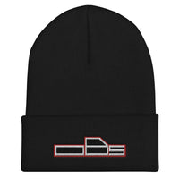 Thumbnail for OBS Winter Hat Cuffed Beanie-In-Black-From Aggressive Thread