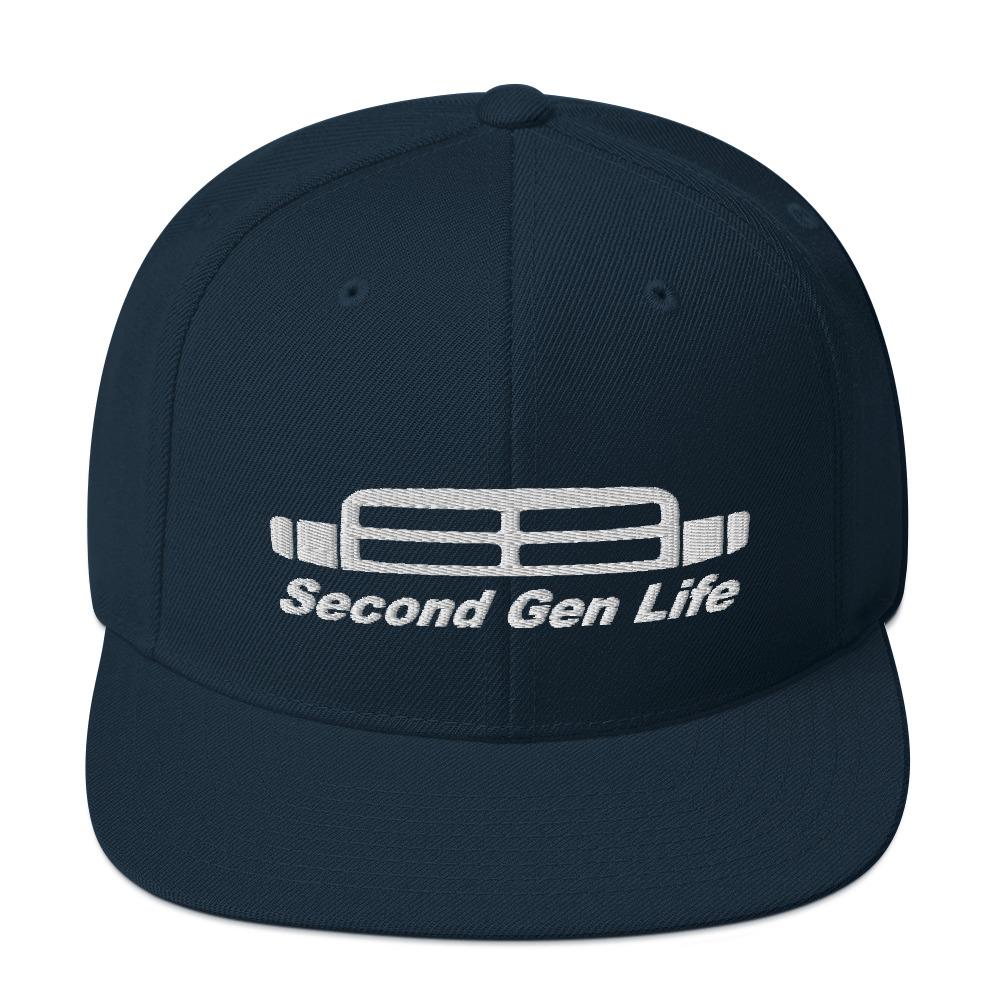Second Gen Hat Snapback Hat-In-Dark Navy-From Aggressive Thread