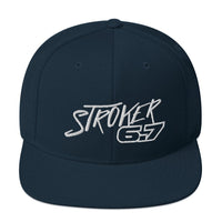 Thumbnail for Power Stroke 6.7 Snapback Hat-In-Dark Navy-From Aggressive Thread