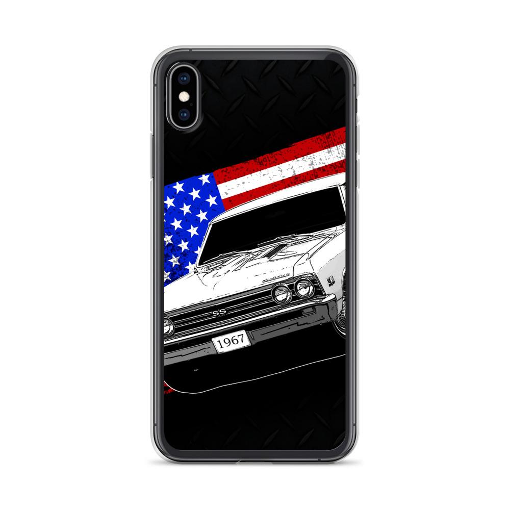 1967 Chevelle Phone Case - Fits iPhone-In-iPhone XS Max-From Aggressive Thread