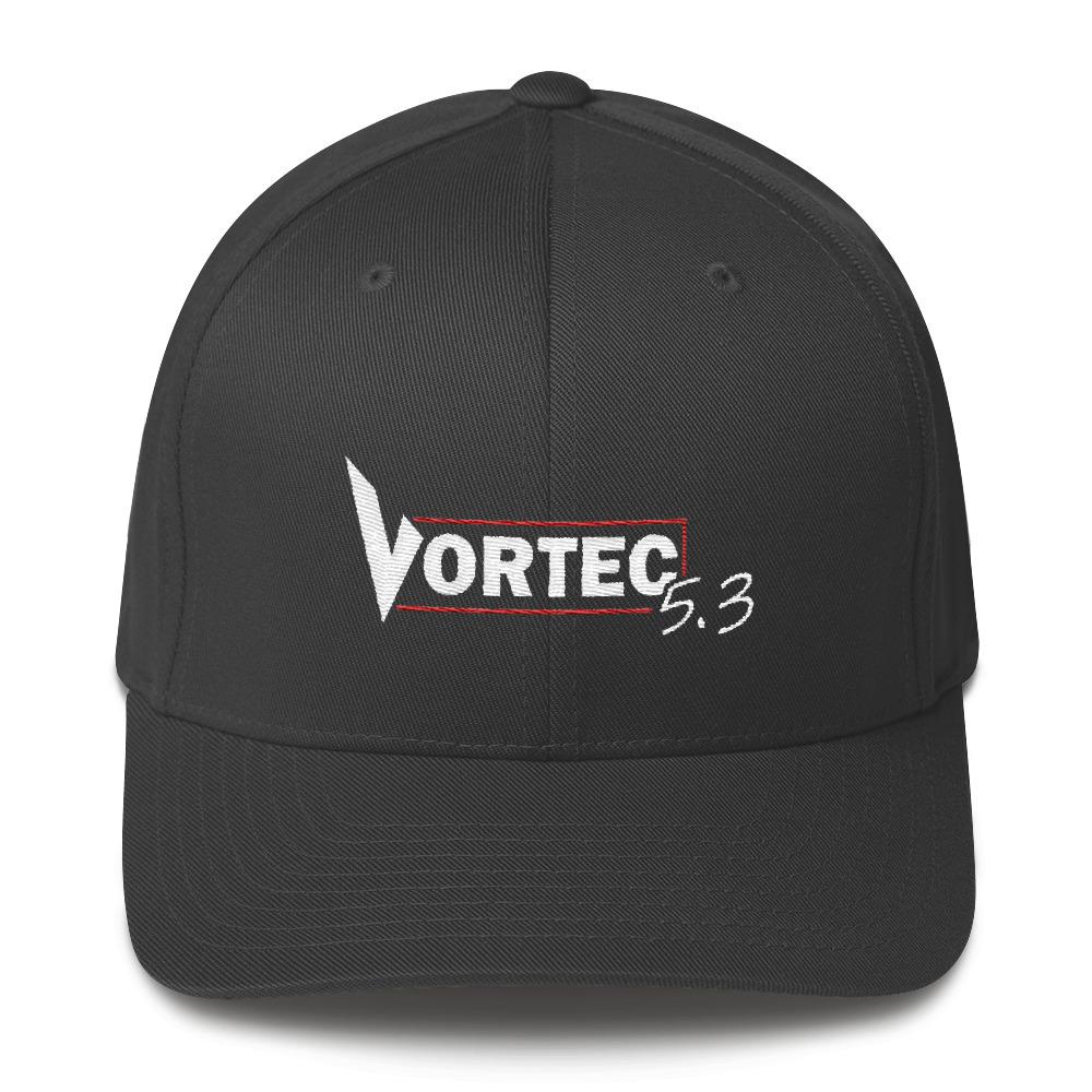 Vortec 5.3 LS V8 Hat in black in grey