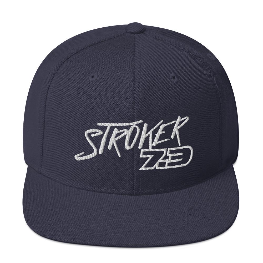 Power Stroke 7.3 Snapback Hat-In-Navy-From Aggressive Thread