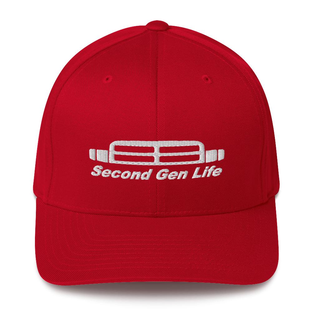 2nd gen ram truck hat in red