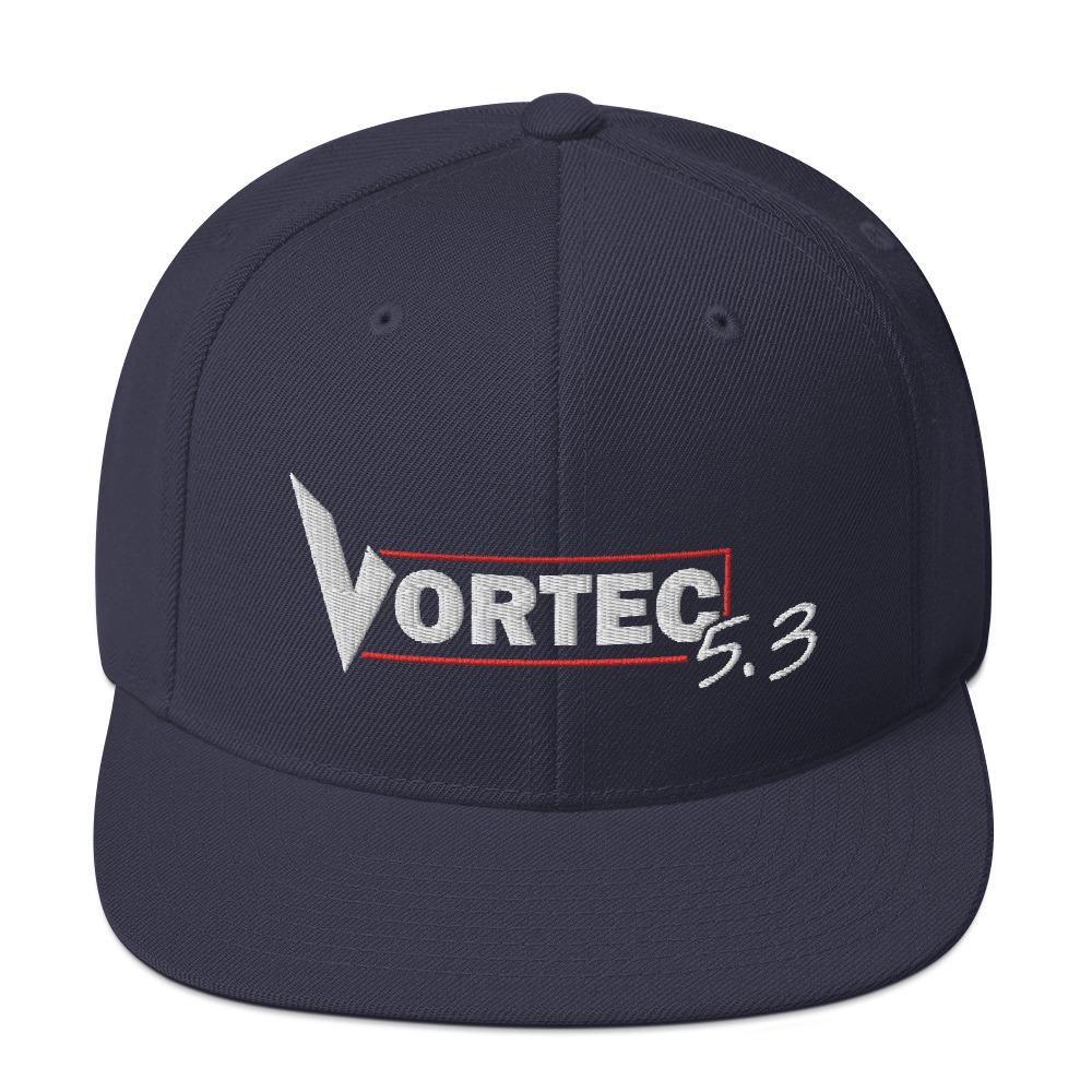 Vortec / LS 5.3 Snapback Hat-In-Navy-From Aggressive Thread