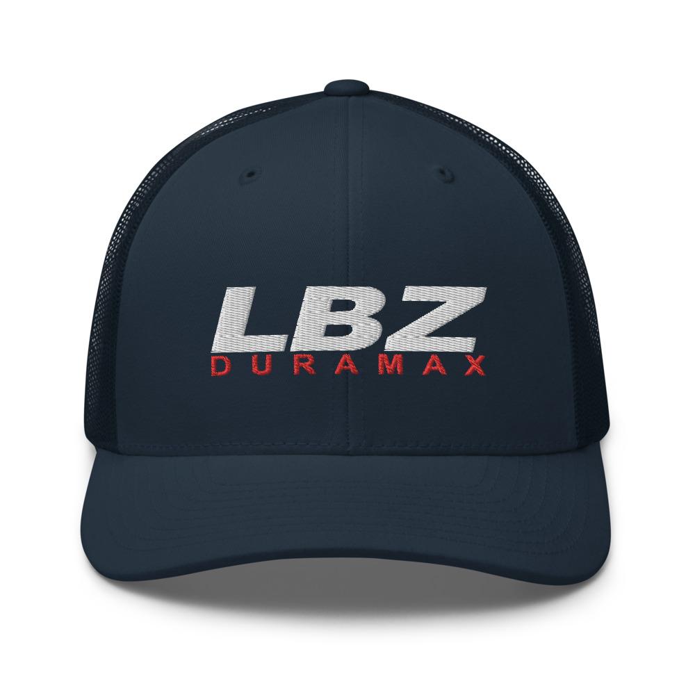 LBZ Duramax Hat Trucker Cap-In-Navy-From Aggressive Thread