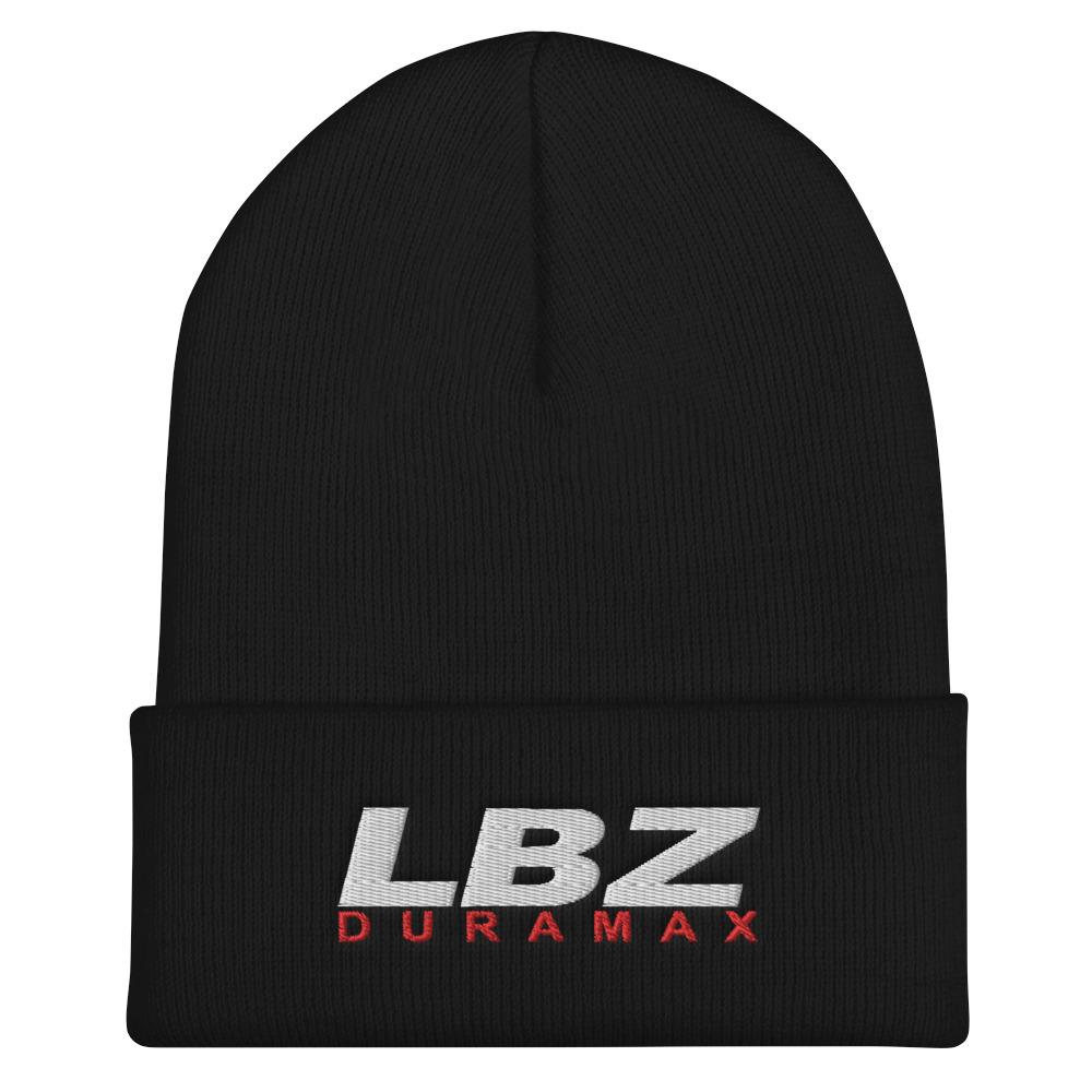 LBZ Duramax Winter Hat Cuffed Beanie-In-Black-From Aggressive Thread