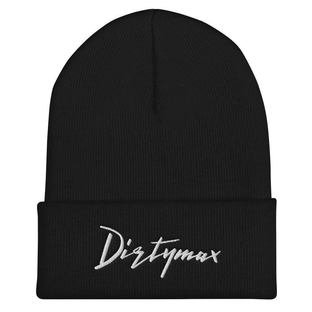 Dirtymax Duramax Winter Hat Cuffed Beanie-In-Black-From Aggressive Thread