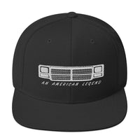 Thumbnail for First Gen Snapback Hat-In-Black-From Aggressive Thread