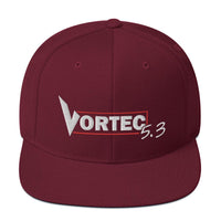 Thumbnail for Vortec / LS 5.3 Snapback Hat-In-Maroon-From Aggressive Thread
