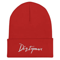 Thumbnail for Dirtymax Duramax Winter Hat Cuffed Beanie-In-Red-From Aggressive Thread