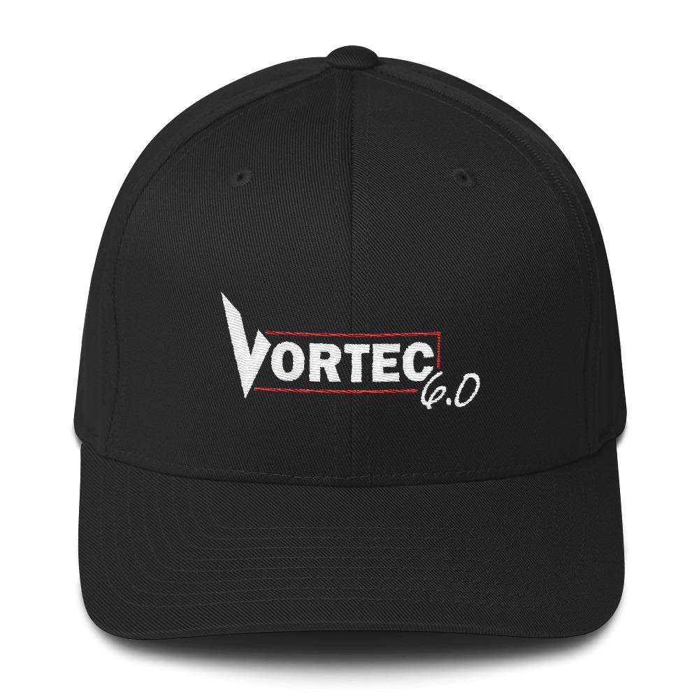 Vortec 6.0 GM Truck V8 Flexfit Hat in black