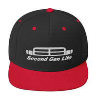 Thumbnail for Second Gen Hat Snapback Hat-In-Black/ Red-From Aggressive Thread